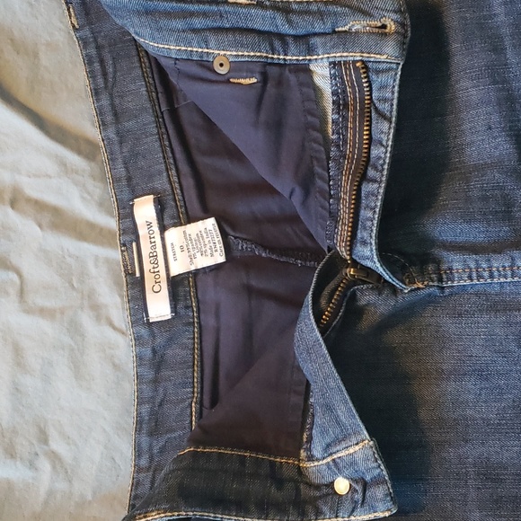 Croft & Barrow Size 10 Denim Jean Skirt - Picture 6 of 7